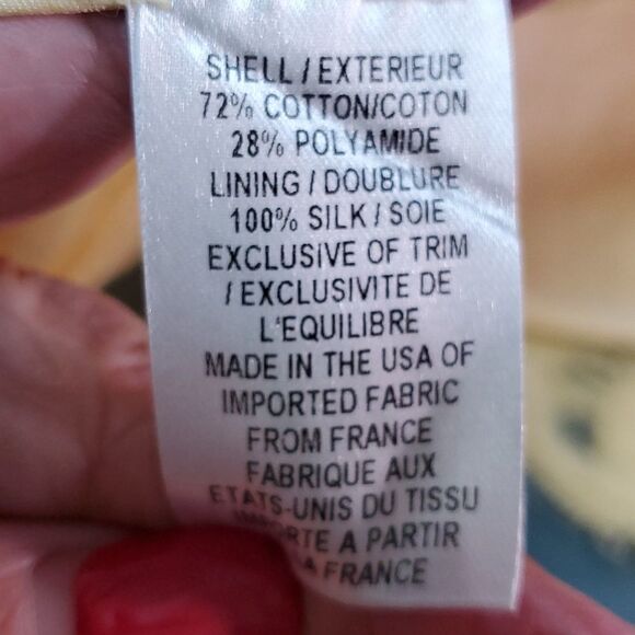 Milly of NY. Yellow skirt Y2K black band. Lace. Size 2 very flattering styl… - Picture 8 of 8